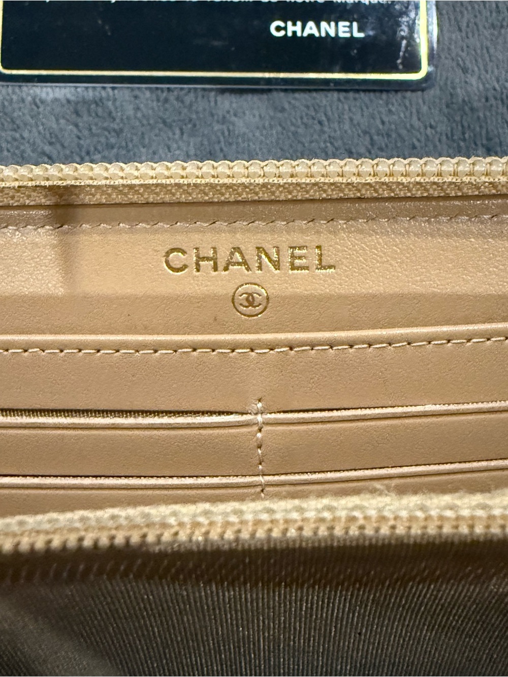 Chanel Boy Beige Quilted Caviar Leather Chain Shoulder Crossbody Bag - Picture 7 of 11